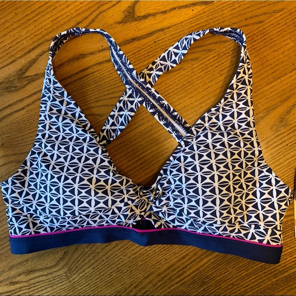 NWT JAG‎ Tiki Geo Halter Bikini Top